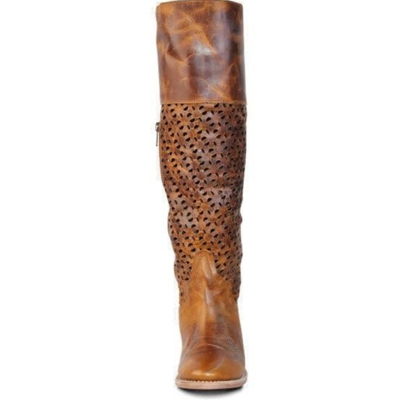 Stunning Distressed Cognac Freebird Boots - Picture 4 of 7